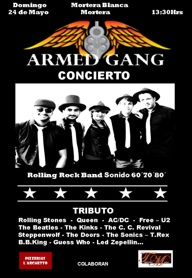 Concierto de Armed Gang en Mortera Blanca