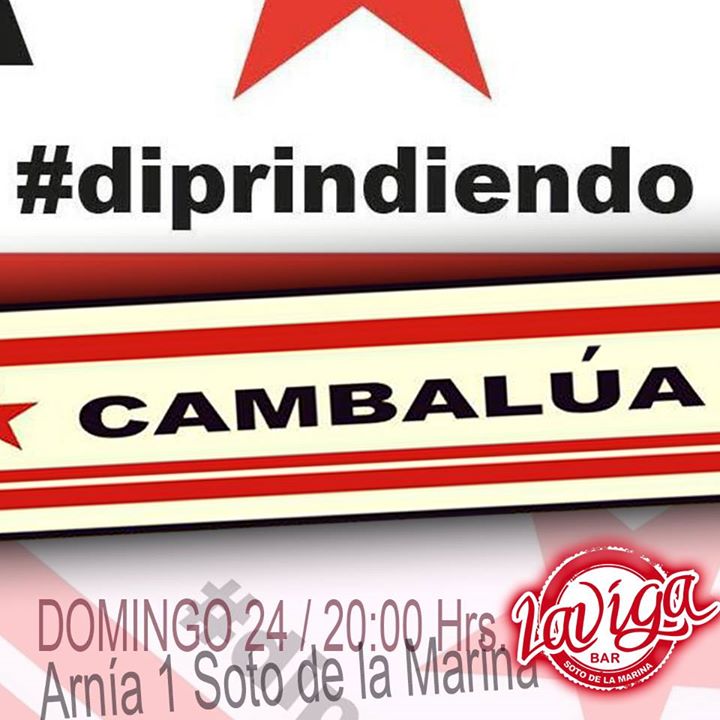 Concierto de Cambalúa en La Viga