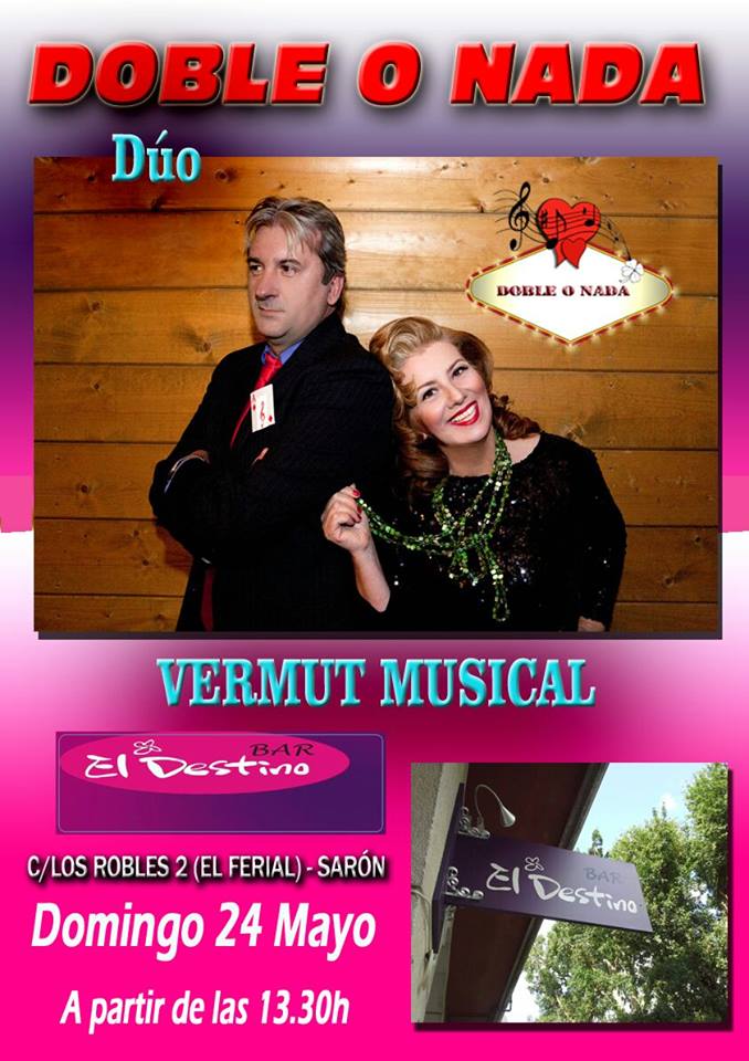 Concierto de Doble o Nada en El Destino de sarón