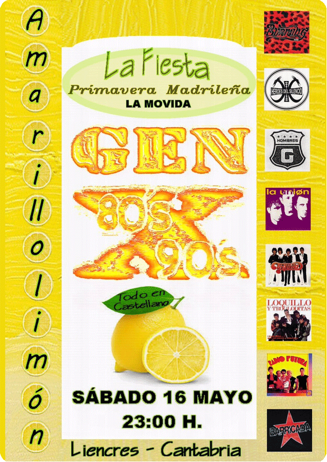 Concierto de Gen X en el Amarillo Limón de Liencres