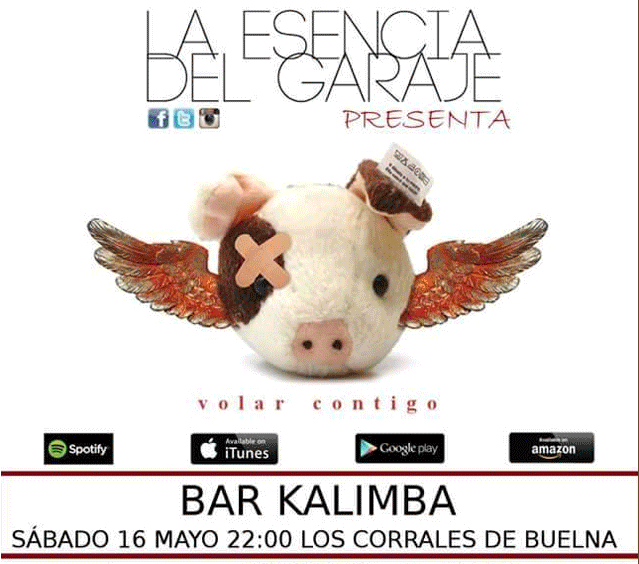 Concierto de La Esencia Del Garaje en el Kalimba en Los Corrales