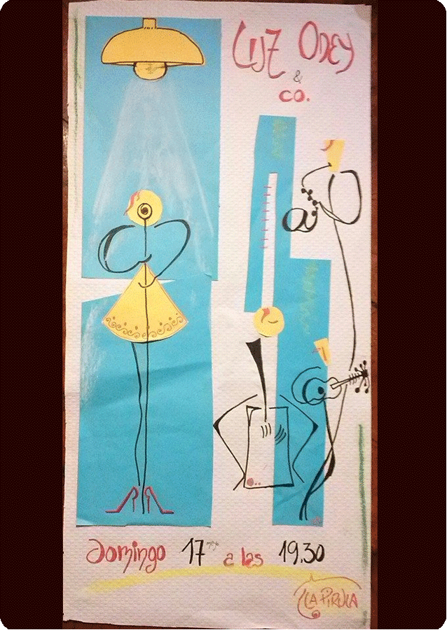 Concierto de Luz Odey & Co en La Pirula en Santander