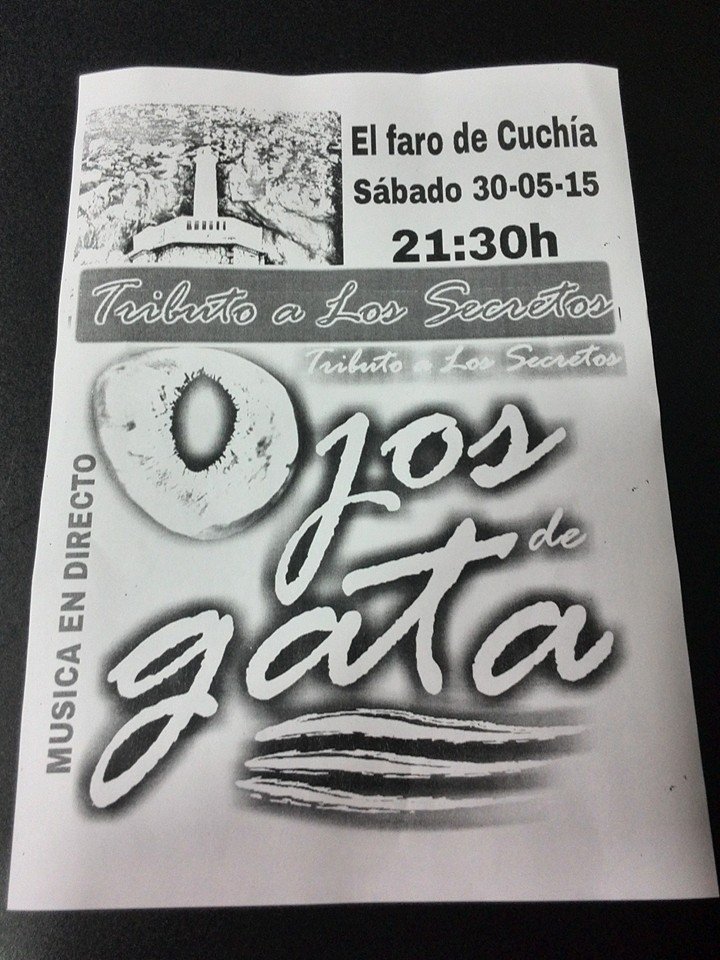 Concierto de Ojos de Gata en el Faro de Cuchía