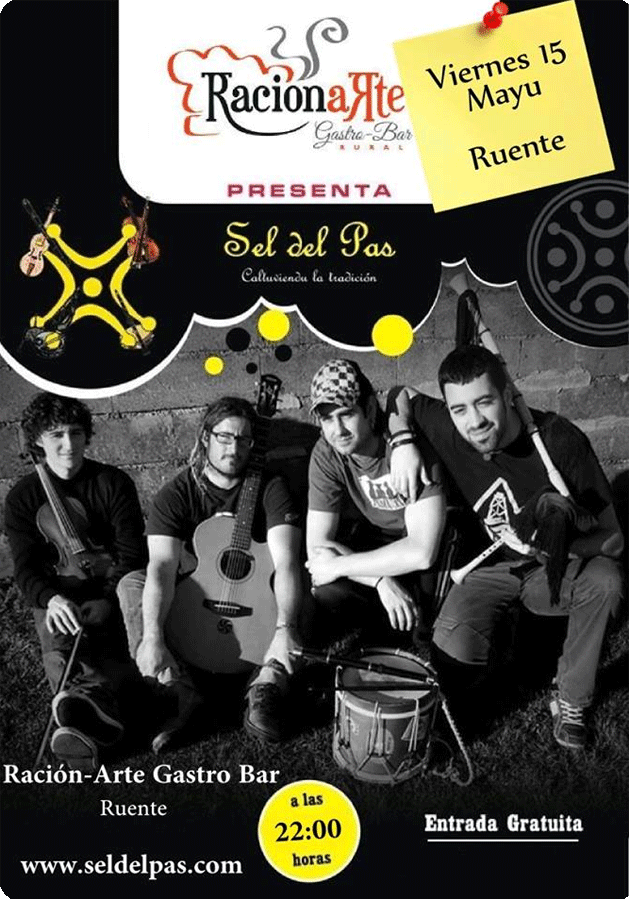Concierto de Sel del Pas en RacionArte en Ruente