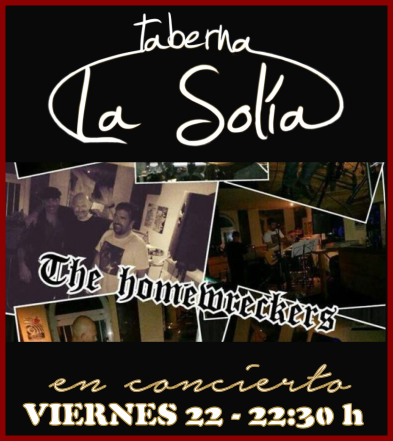 Concierto de The Homewreckers en la taberna La Solía en Liaño