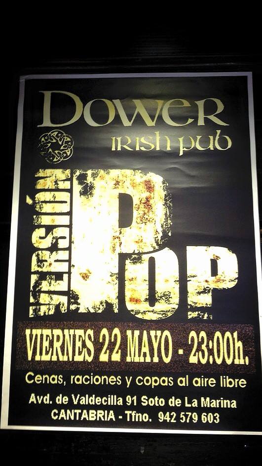 Concierto de Versión Pop en el Dower en Soto de la Marina