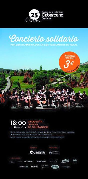 Concierto solidario en Cabárceno
