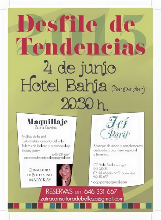Desfile de Tendencias en el Hotel Bahía en Santander