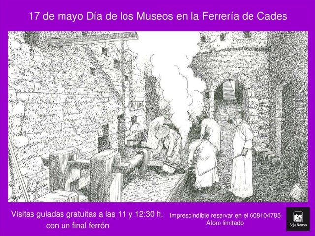 Día de los Museos en la Ferrería de Cades