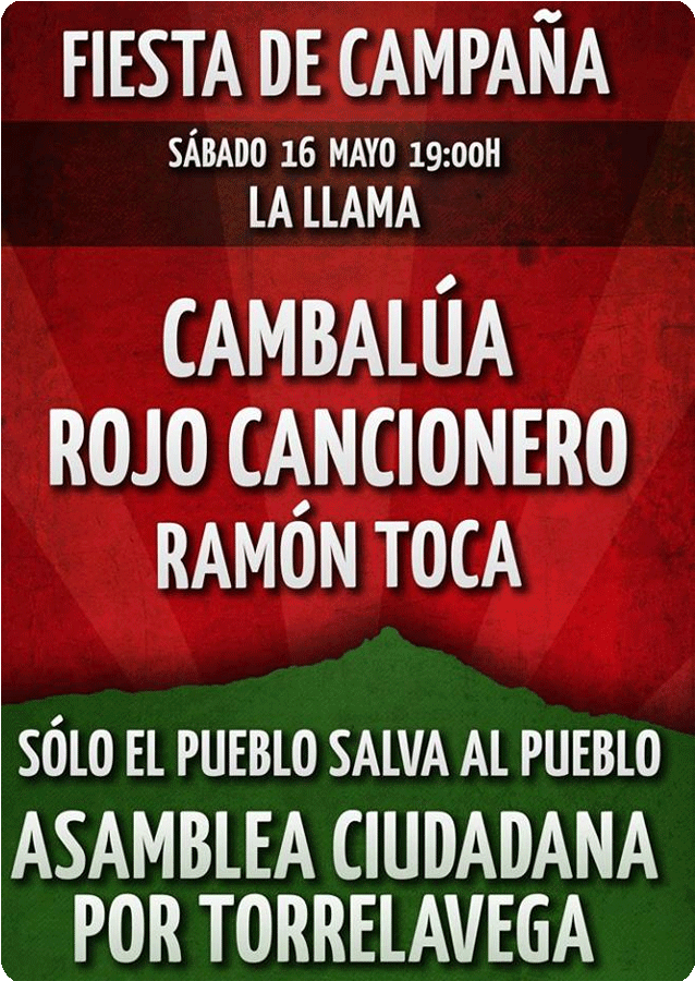 Fiesta de Campaña con Conciertos en Torrelavega