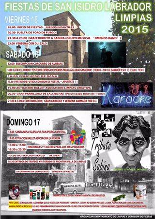 Fiestas de San Isidro Labrador en Limpias