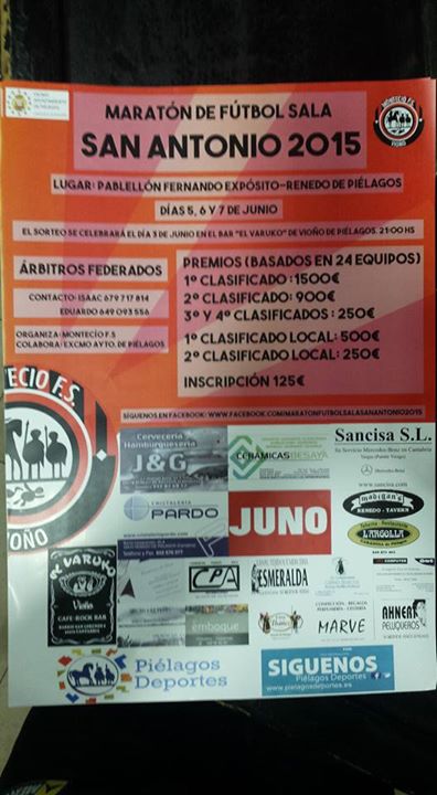 Maratón de Futbol sala en Renedo