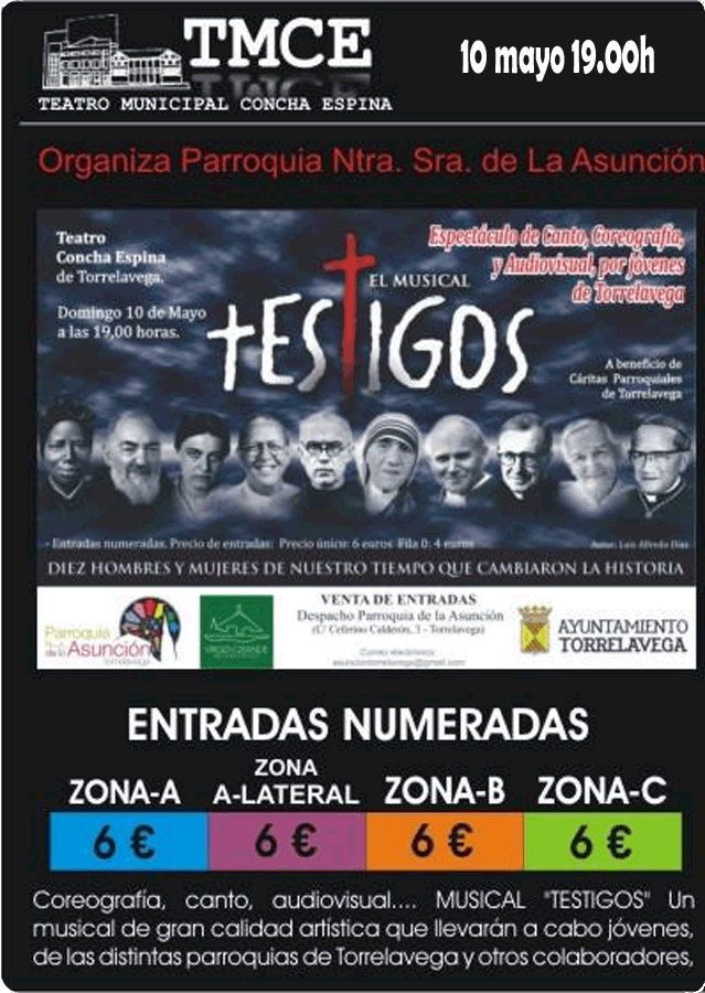 Musical Testigos en Torrelavega
