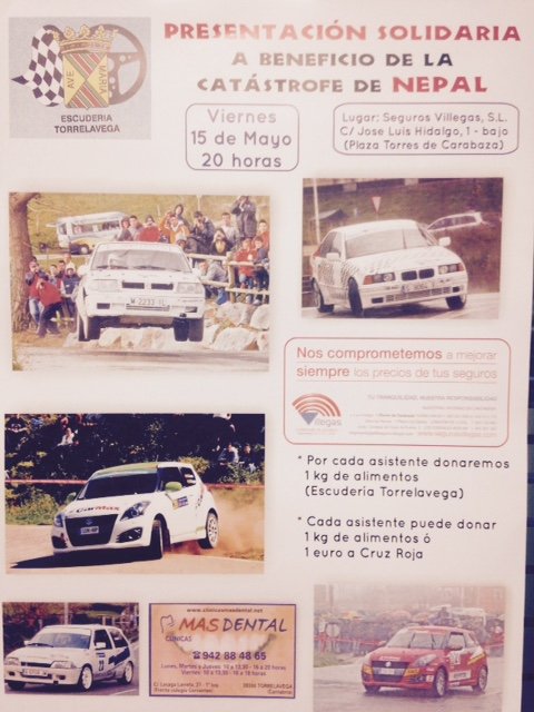 Presentación solidaria Rallyes Cantabria