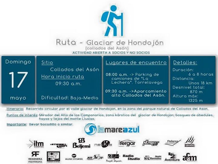 Ruta Glaciar de Hondajón en Collados del Asón