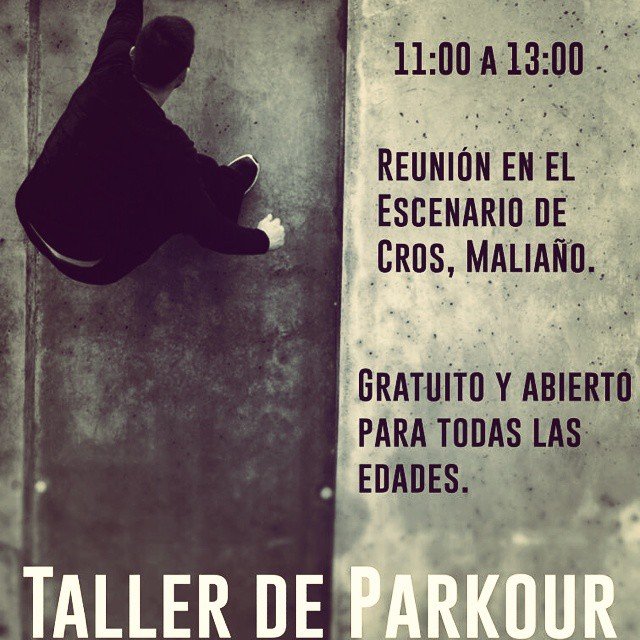 Taller Reunión de Parkour en La Cross en Maliaño