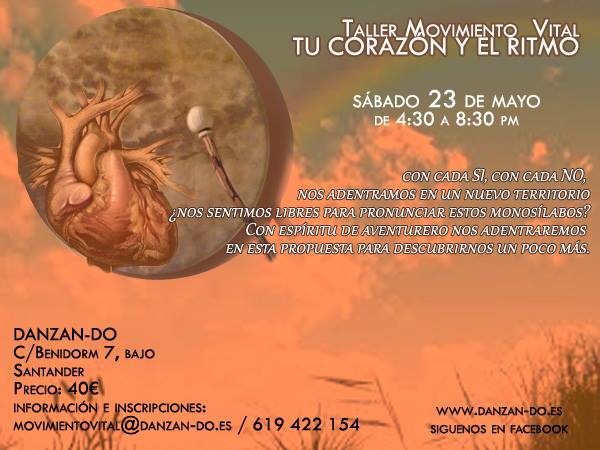 Taller de Movimiento Vital en Danzan Do en Santander