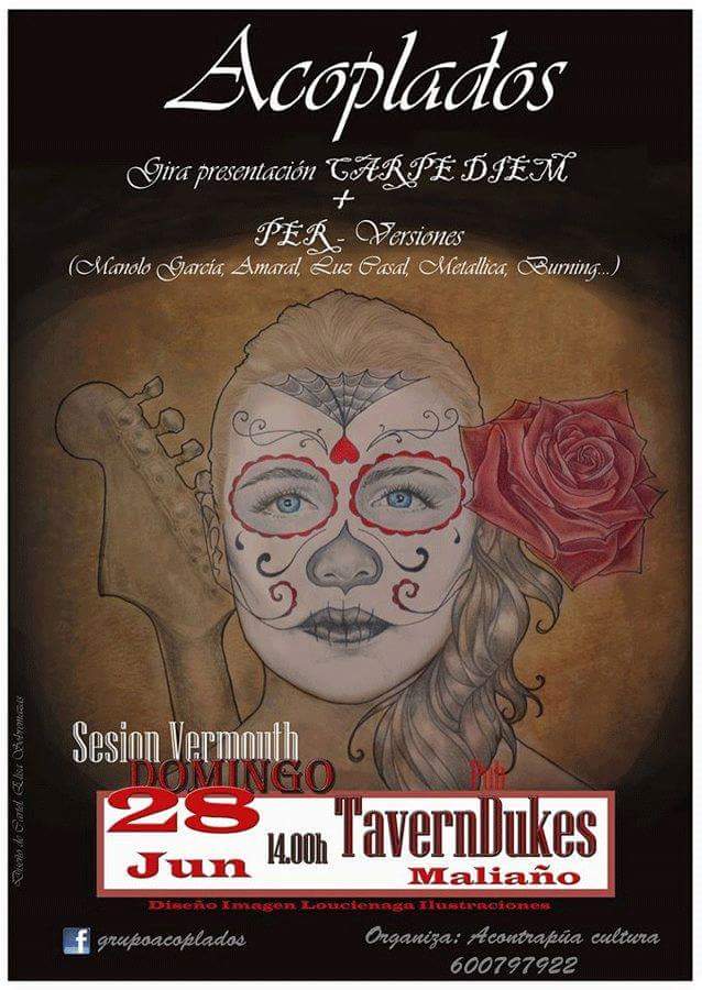 Concierto de Acoplados en la Taberna Duke´s de Maliaño