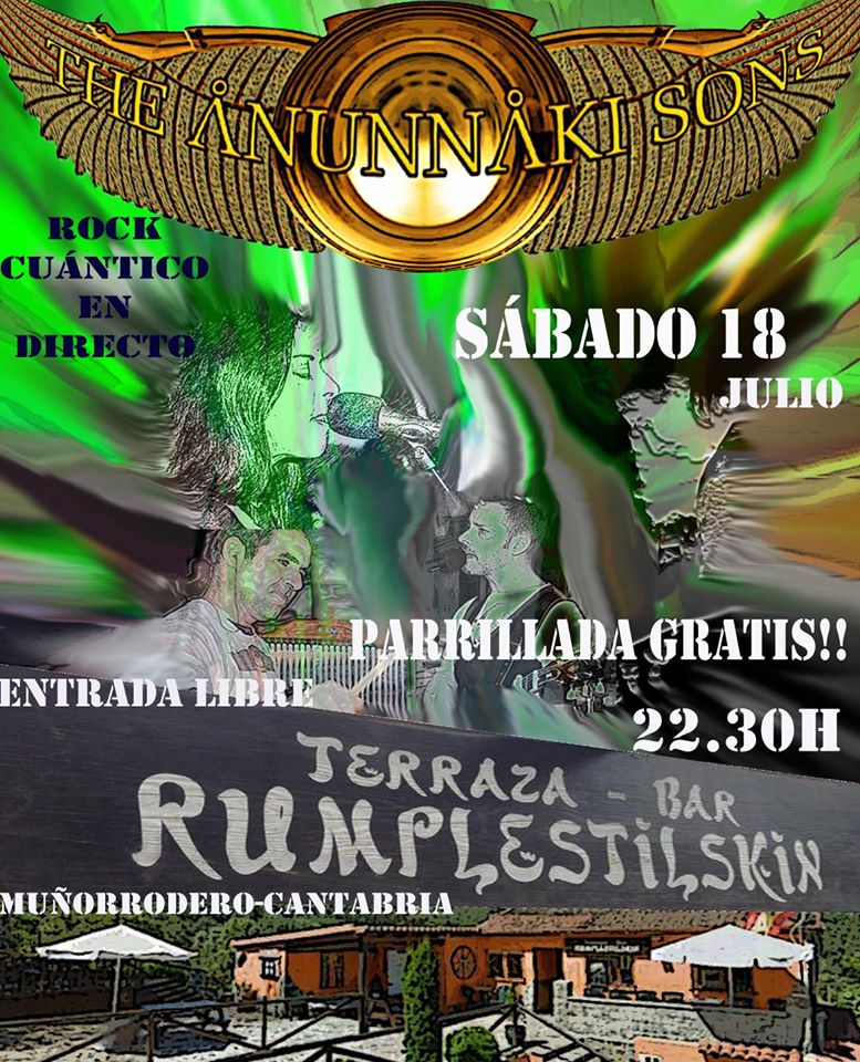 Concierto de Annunaki Sons y Parrillada en el Rum ples de Muñorrodero