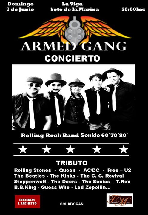 Concierto de Armed Gang en La Viga en Soto de la Marina