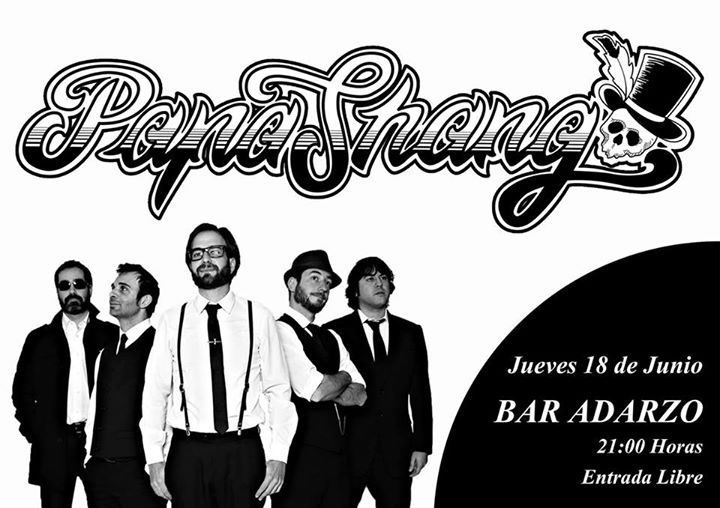 Concierto de Papa Shango en el Bar adarzo de Santander