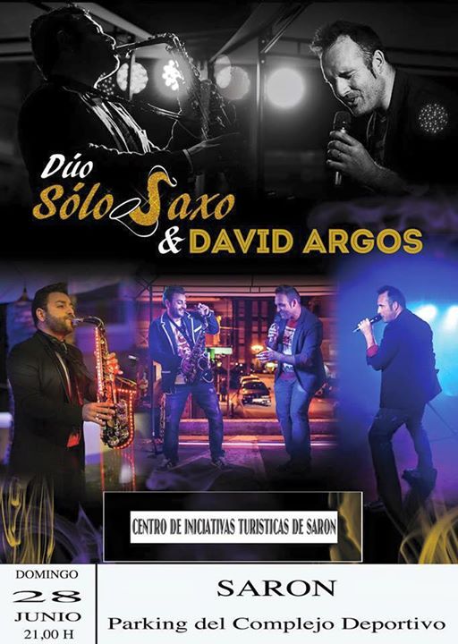 Concierto de Solo Saxo y David Argos en Sarón