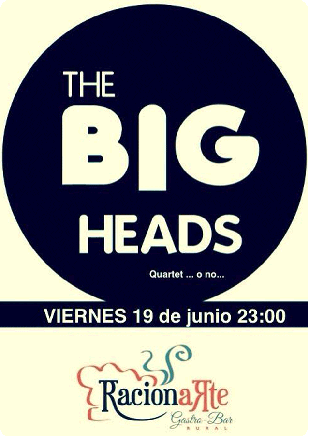 Concierto de The Big Heads en RacionArte de Ruente