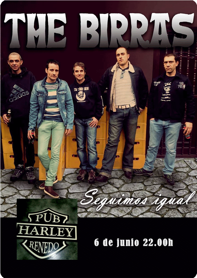 Concierto de The Birras en el Pub Harley de Renedo