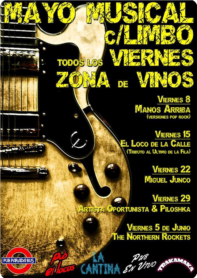 Concierto de The Northen Rockets en la Zona de vinos de Torrelavega