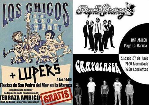 Concierto de las fiestas de San Pedro en el Ambigú de La maruca