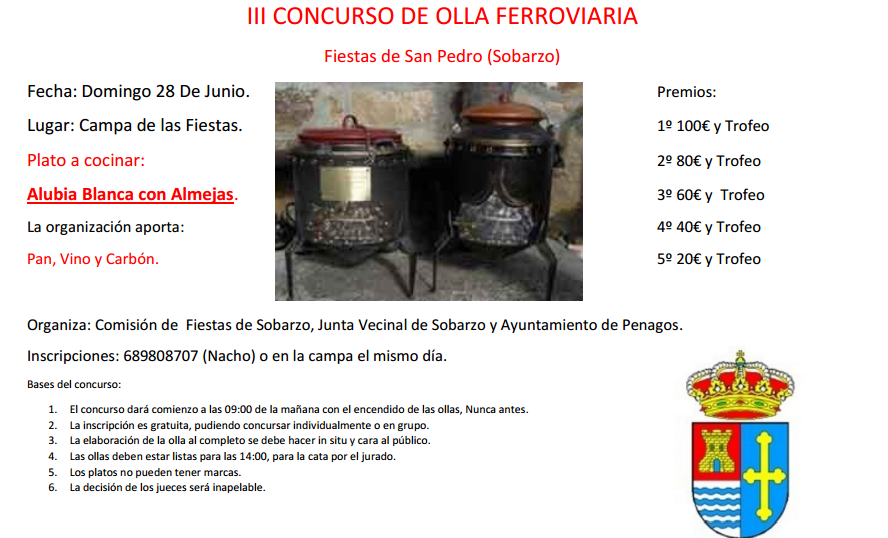 Concurso de Ollas Ferroviarias en Sobarzo