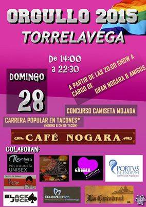 Dia del Orgullo Gay en el Café Nogara de Torrelavega