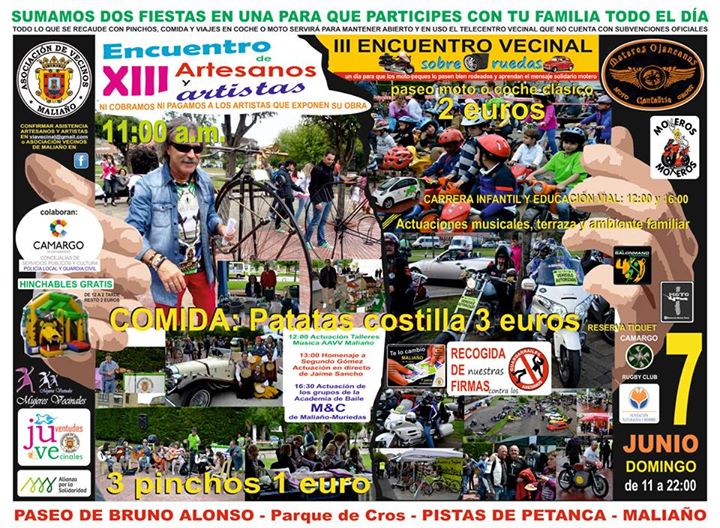 Encuentro Sobre Ruedas en Maliaño