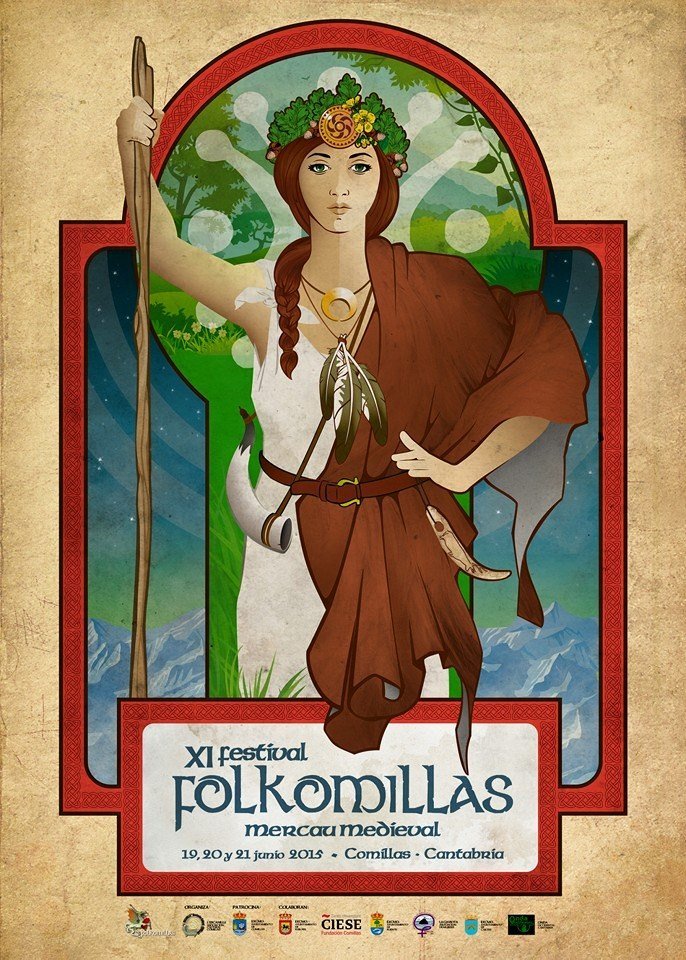 Festival Folkomillas y mercado medieval en Comillas