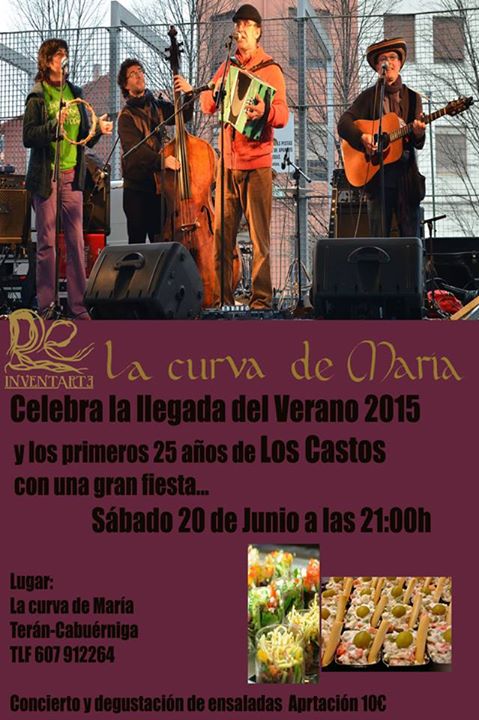 Fiesta concierto en La Curva de María en Terán de Cabuérniga