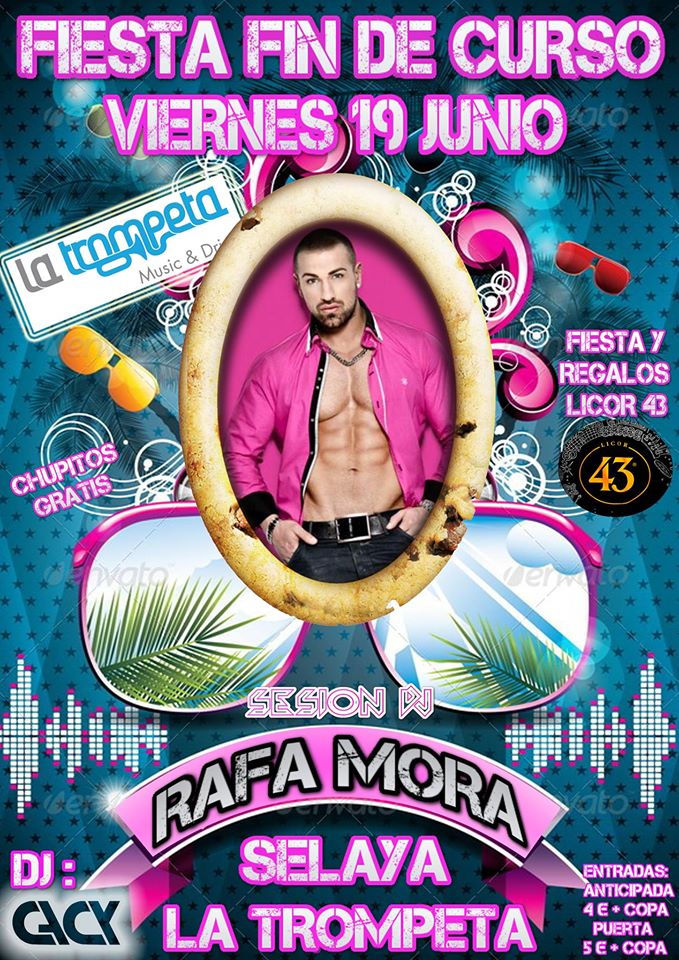 Fiesta fin de curso con Rafa Mora en La Trompeta de Selaya