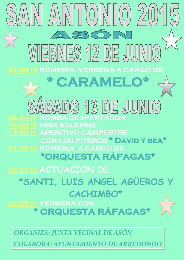 Fiestas de San Antonio 2015 en el Asón