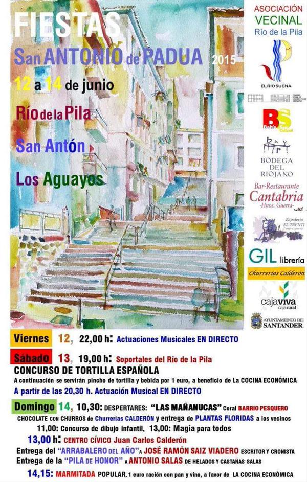 Fiestas de San Antonio en Río de la Pila, San Antón y Los Aguayos