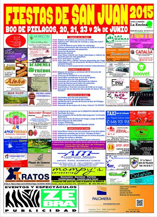 Fiestas de San Juan en Boo de Pielagos