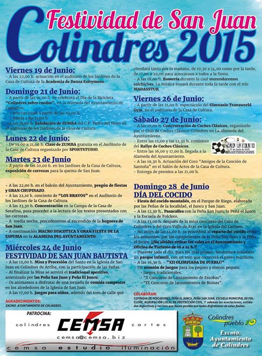 Fiestas de San Juan en Colindres