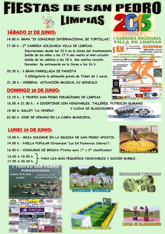 Fiestas de San Pedro 2015 en Limpias