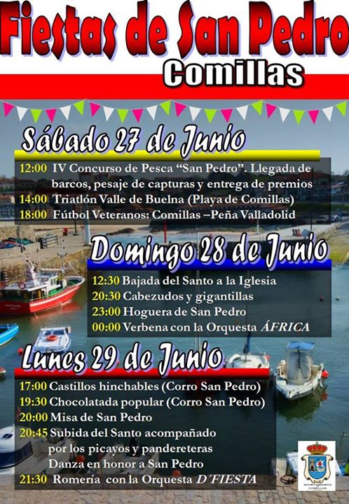 Fiestas de San Pedro en Comillas