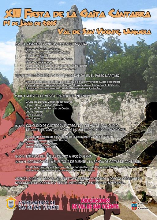 Fiestas de la Gaita Cántabra en Unquera