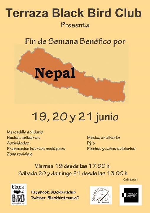 Fin de semana Benéfico en el Black Bird de Santander