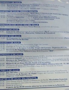 fiestas del carmen en revilla 2015