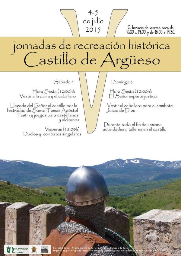V Jornadas de recreación histórica Castillo de Argüeso