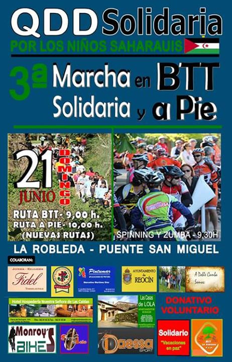 Marcha Solidaria en Puente San Miguel