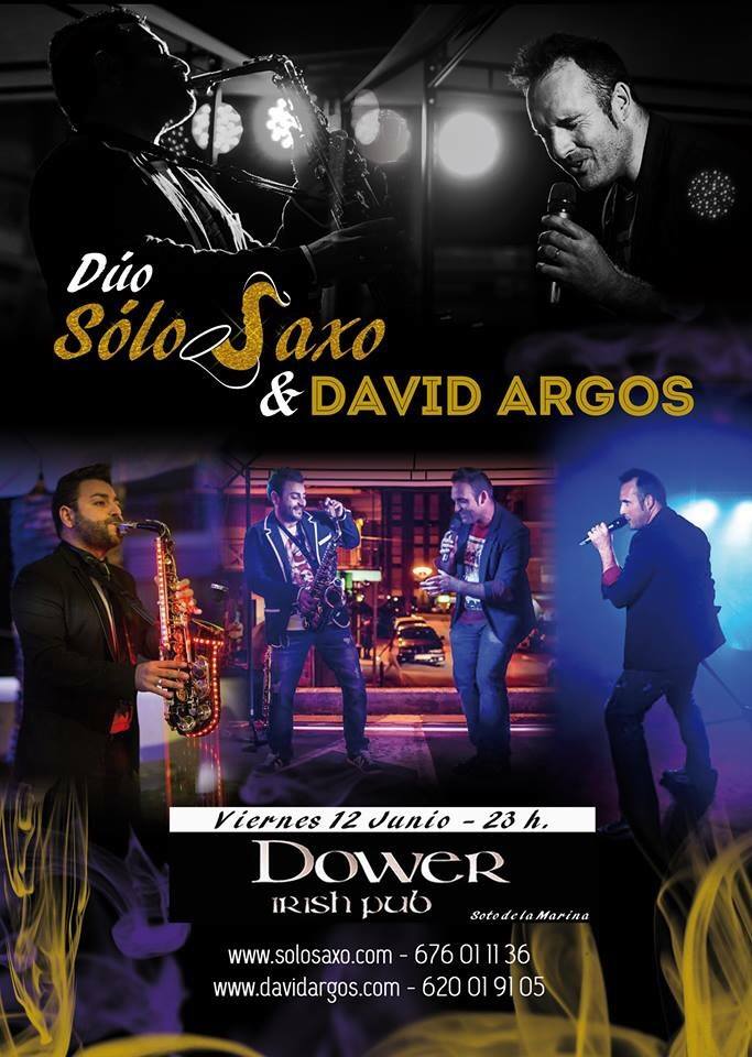 Sólo saxo y David Argós en el Dower