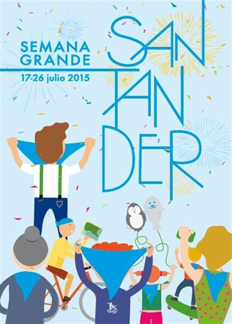 Semana grande y Fiestas de Santiago en Santander 2015