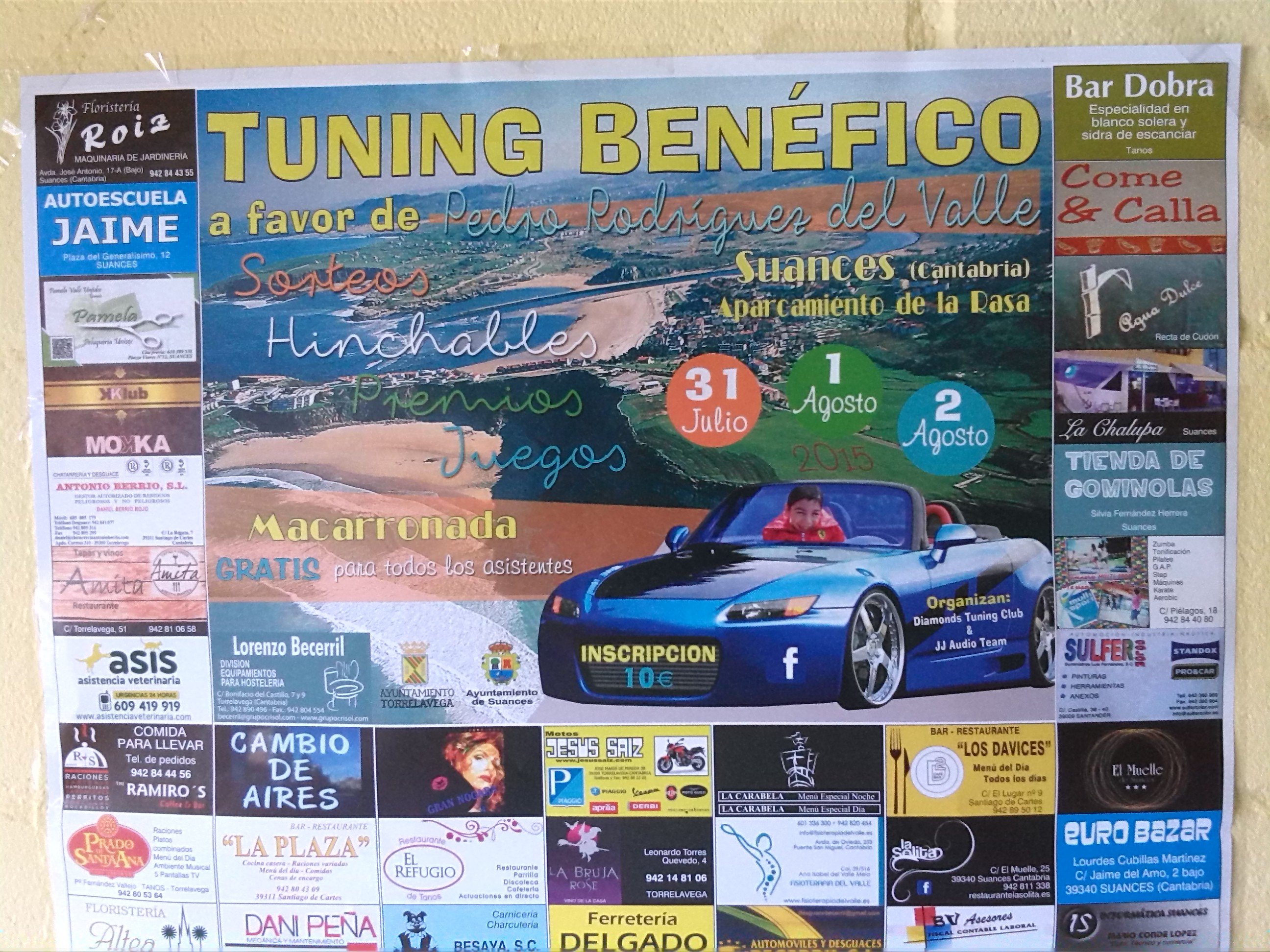 Concentración tunning Benéfica en Suances